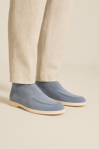 Fabianus Knöchel-Loafer aus Wildleder