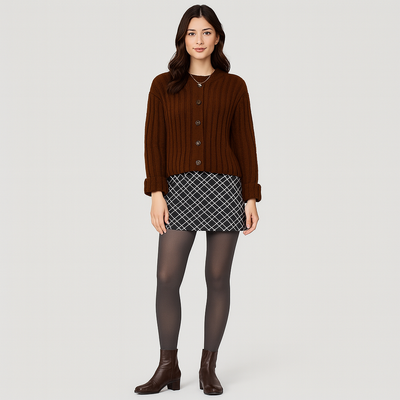 Alenya | Thermo-Strumpfhose mit Fleecefutter für Herbst & Winter