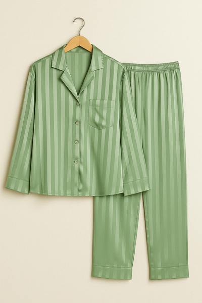 Christabel Gestreiftes Pyjama-Set