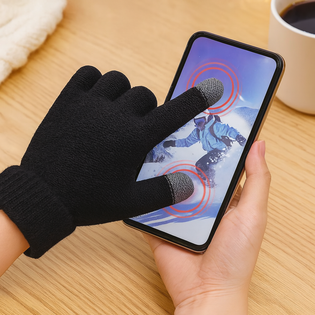 ColdGrip | Dicke Wintersporthandschuhe – Touchscreen-fähig zum Wandern & Radfahren