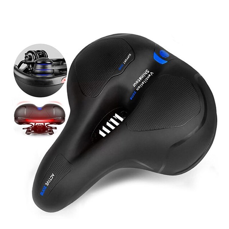 ComfortRide™ Fahrradsattel gegen Rücken- und Gesäßschmerzen