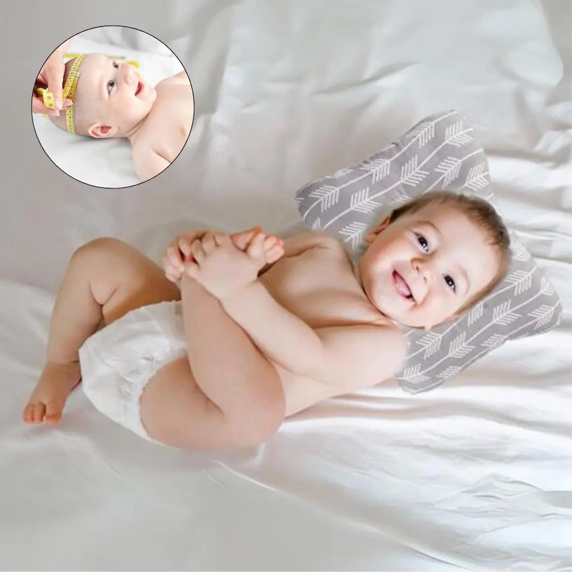 CranialCuddle™ Ergonomisches Baby-Kissen