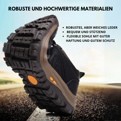 MIRAVO | Orthopädische Lederschuhe mit handgenähter Verarbeitung