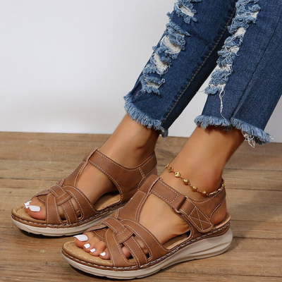 Damen Bequeme Plattform-Sandalen | Outdoor Sommerschuhe