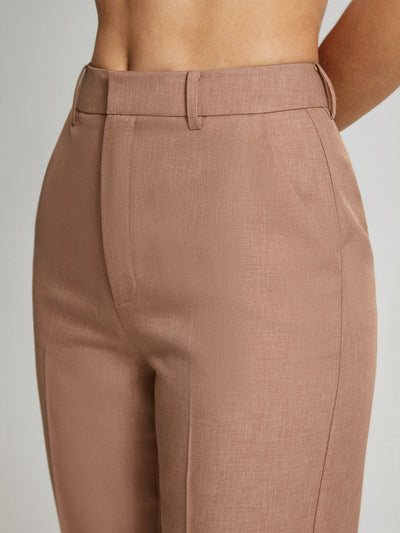 Damen Cropped Hose Regulär