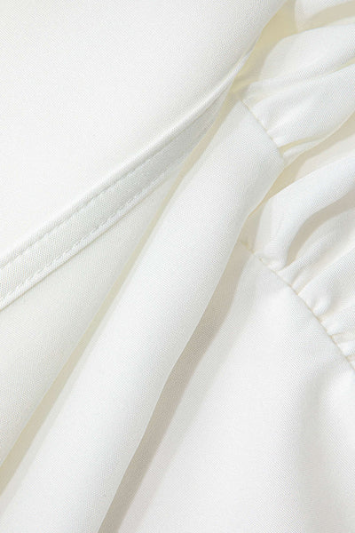 Damen Korsett-Oberteil mit Schößchen und Bindeband