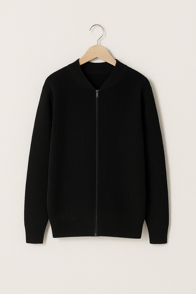 Daniel Strickjacke mit Reißverschluss