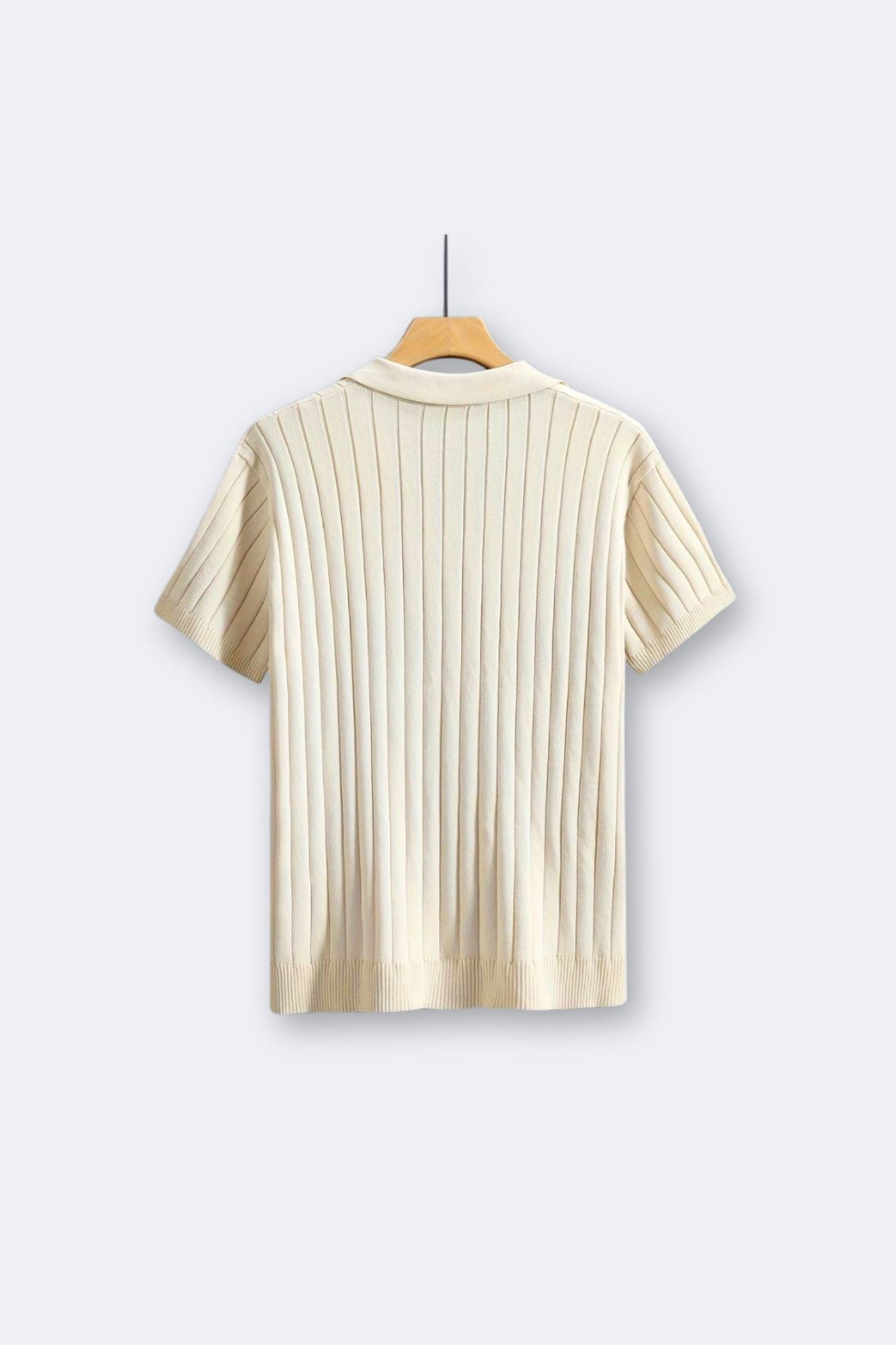 Stilvolles Strickhemd mit Kurzarm