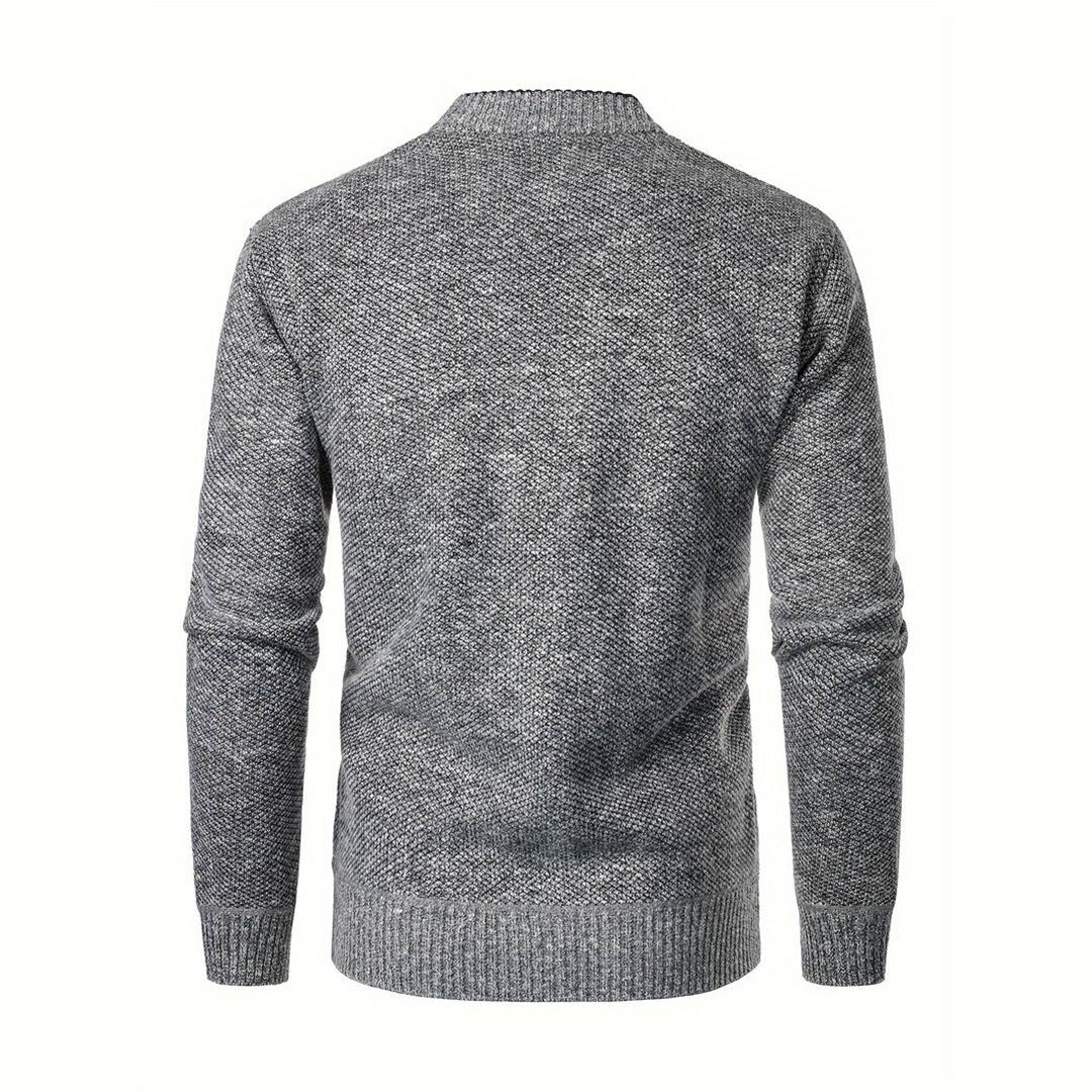 Elegante Strickjacke Herren mit V-Ausschnitt