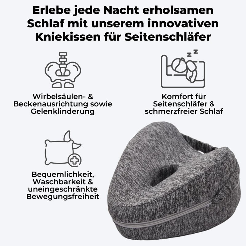 Ergonomisches Kniekissen zur Entlastung