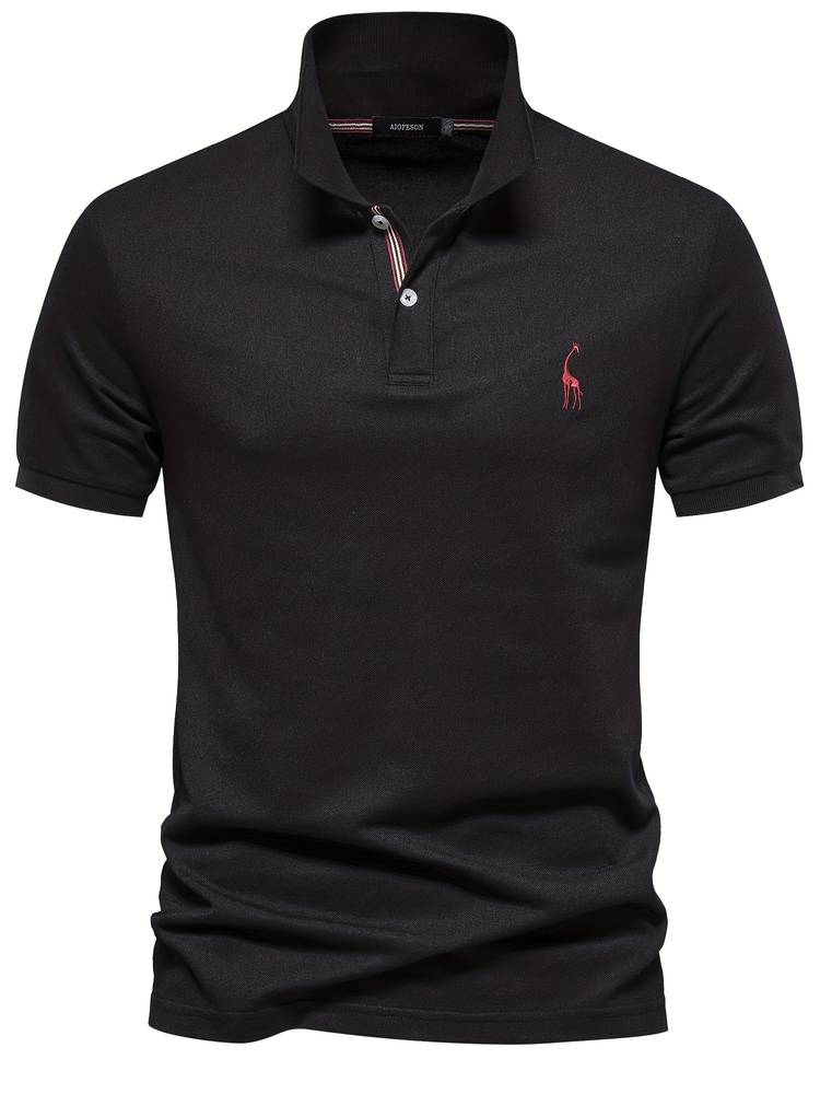 Mateo | Slim Fitted Klassisches Poloshirt mit dezentem Kragendetail