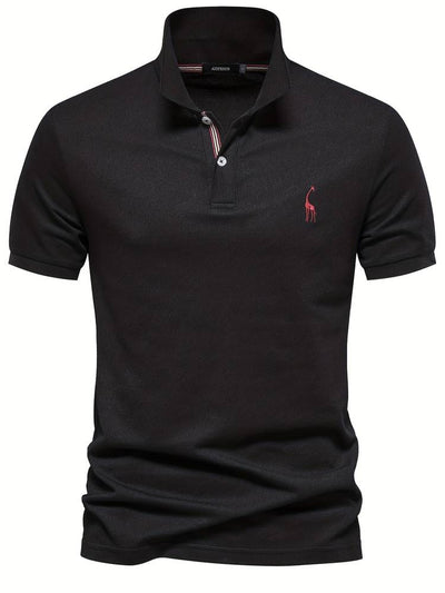 Mateo | Slim Fitted Klassisches Poloshirt mit dezentem Kragendetail