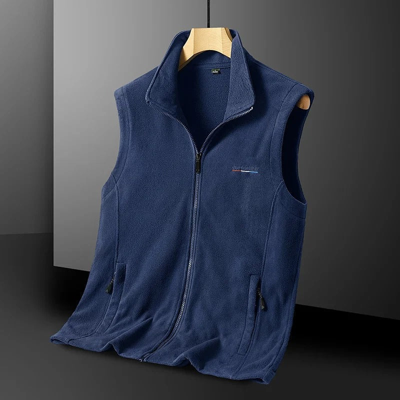 Valerio - Bequeme Fleece-Weste zum Schichten