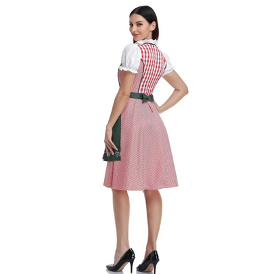 Festliches Oktoberfest Midi Dirndl