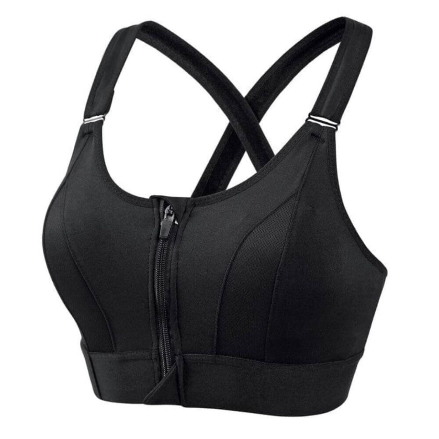 FlexiBra™ – Sport-BH mit Frontreißverschluss und Push-Up-Effekt