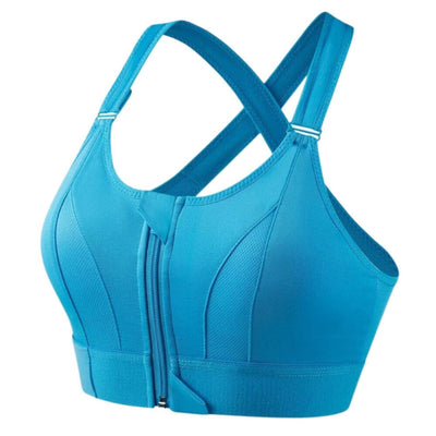 FlexiBra™ – Sport-BH mit Frontreißverschluss und Push-Up-Effekt