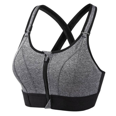 FlexiBra™ – Sport-BH mit Frontreißverschluss und Push-Up-Effekt