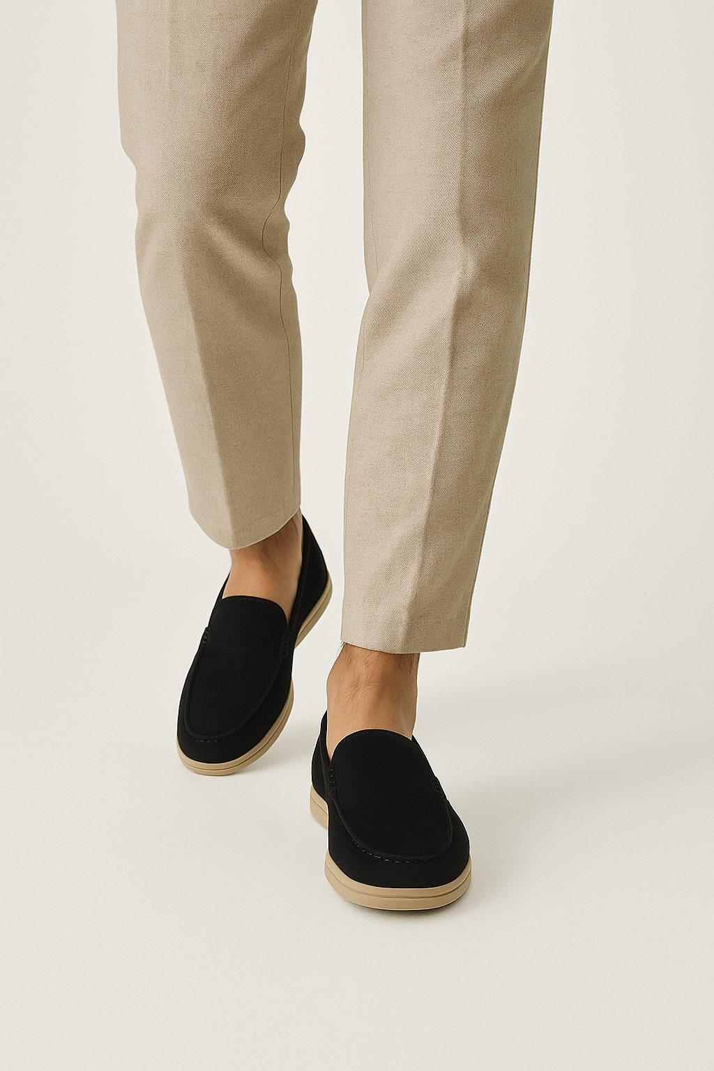 Fridolin Wildleder Slipper Loafer