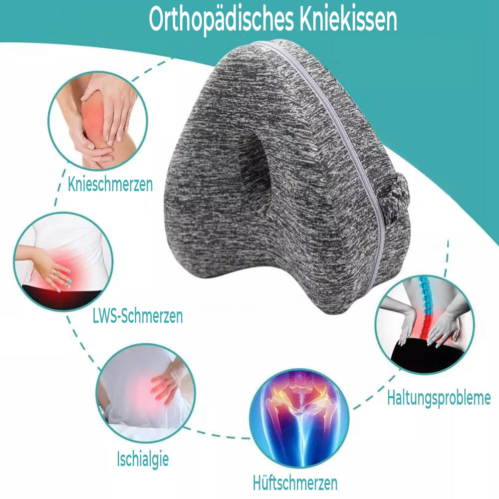 Ergonomisches Kniekissen zur Entlastung