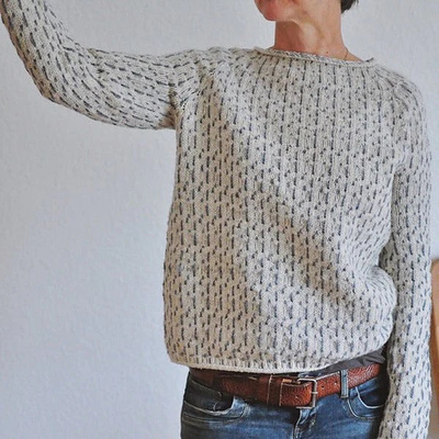 Claudia | Enger Gestrickter Pullover