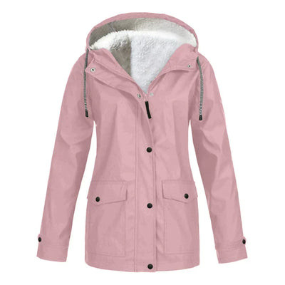 Stylische Regenjacke für Damen | Warme