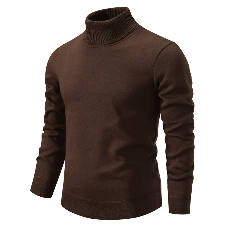 Herren-Rollkragenpullover – klassisches Design