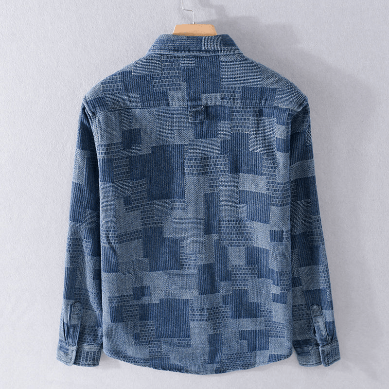 Herren Überhemd im lässigen Stil