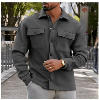 Herrenjacke Leichtgewicht Modern Slim Fit