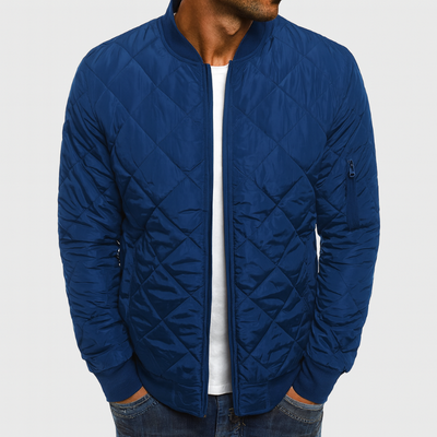 Herrenjacke mit raffinierter Passform und elegantem Revers – eine Übergangsjacke für Stil