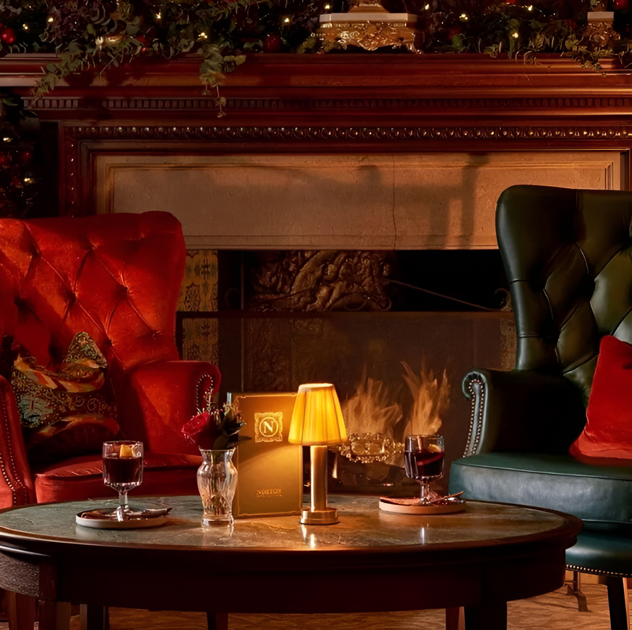 Vintage Flare - Aluminium Tischlampe Dimmbarer Stoff Bar Tisch Lampenschirm