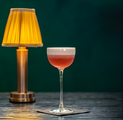 Vintage Flare - Aluminium Tischlampe Dimmbarer Stoff Bar Tisch Lampenschirm