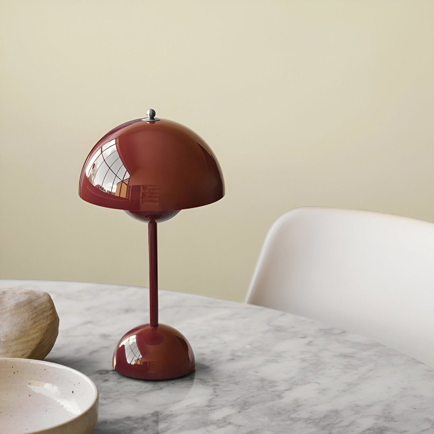 Elegant Glow - Modern Touch LED Mushroom Tischleuchte