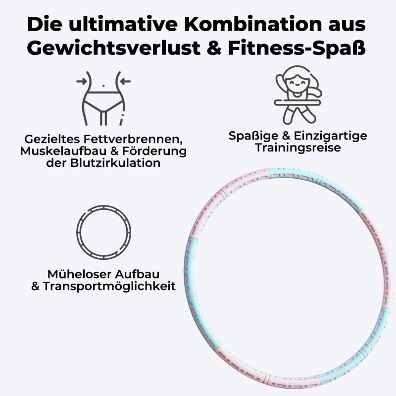 Hula Hoop Pro mit Metallkern