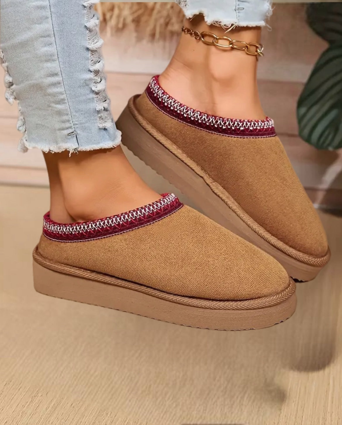 Johanna | Bequeme Winterpantoffeln