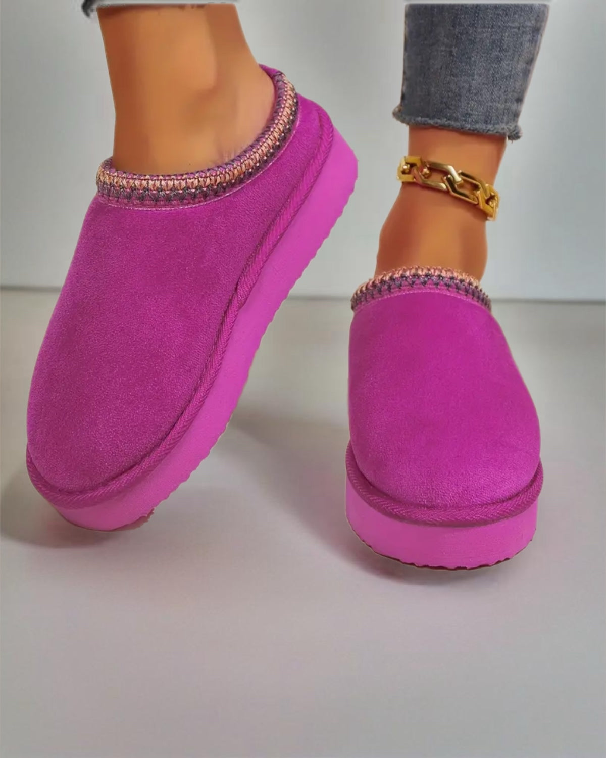 Johanna | Bequeme Winterpantoffeln