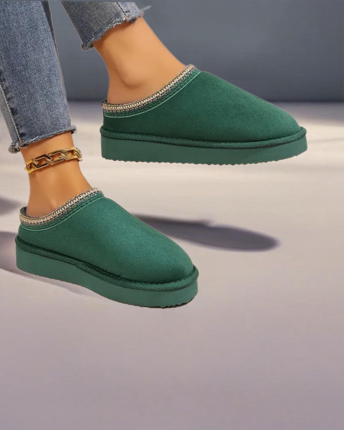 Johanna | Bequeme Winterpantoffeln