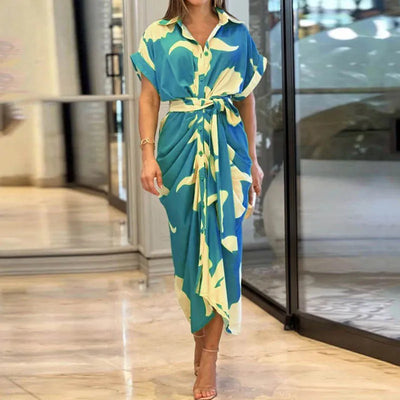 Amalia | Luxe Wickel Maxi Kleid (Fast ausverkauft)