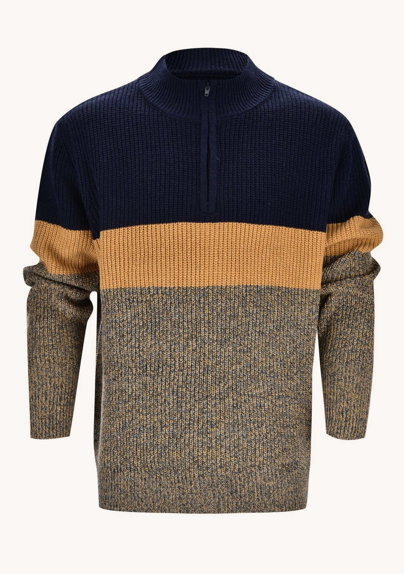 Ignatius -Herren Pullover Color Block