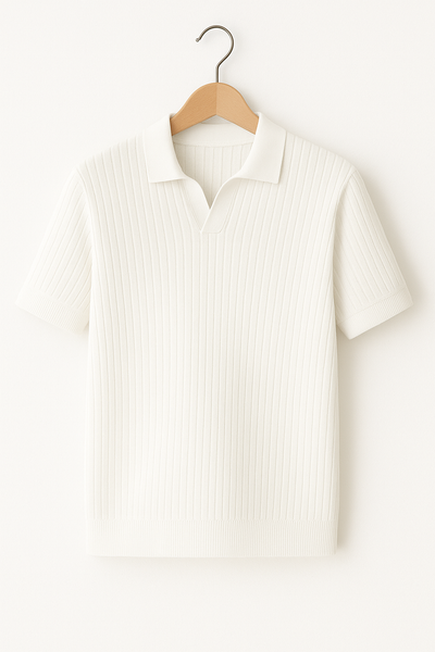 Jozef Strick-Poloshirt mit Kurzarm