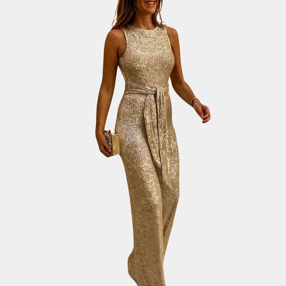 Heidi | Eleganter Stil Glitzer-Overall