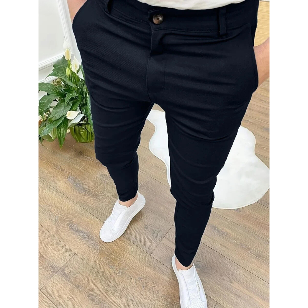 Lässige Slim Fit Herrenhose