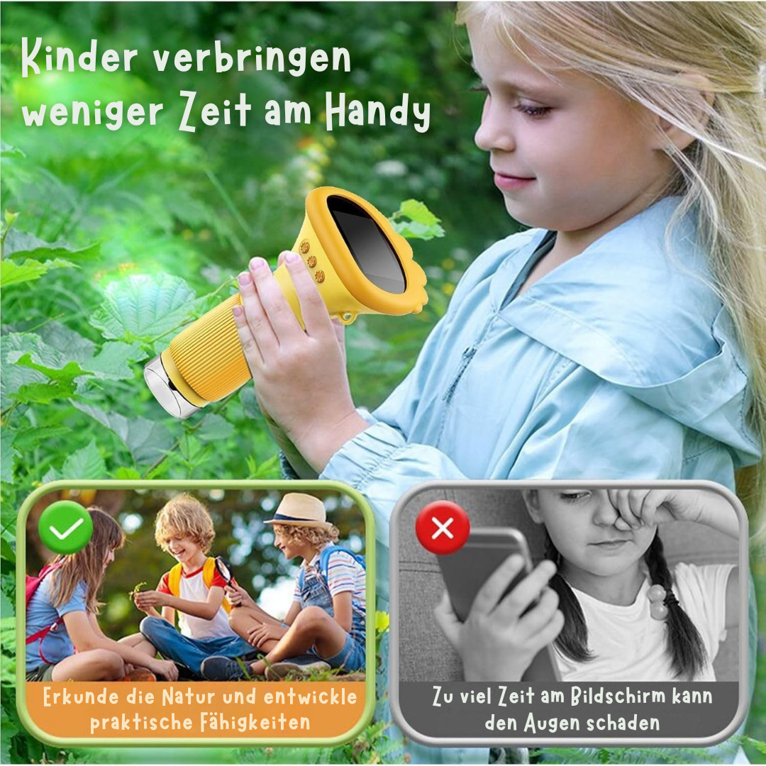 KidScope  - Das digitale Mikroskop für Kinder ab 3 Jahren - spielerisch die Natur entdecken