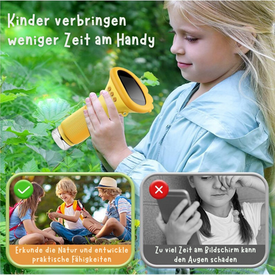 KidScope  - Das digitale Mikroskop für Kinder ab 3 Jahren - spielerisch die Natur entdecken