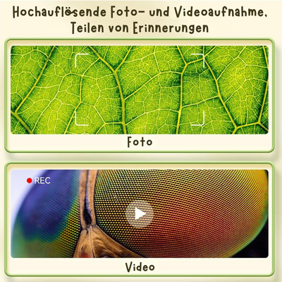 KidScope  - Das digitale Mikroskop für Kinder ab 3 Jahren - spielerisch die Natur entdecken