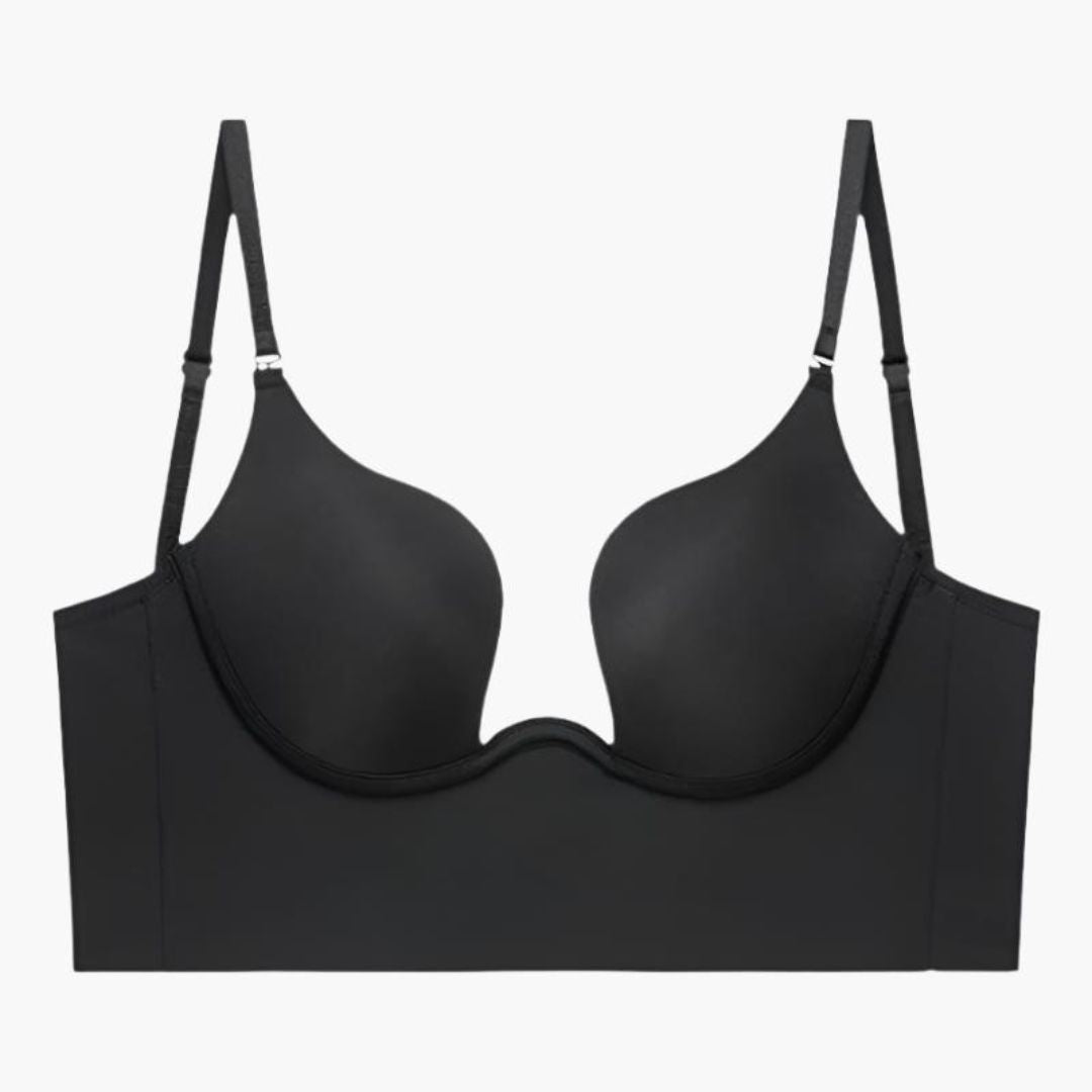 Komfit Stütz Bh | Super push up U-förmiger rückenfreier Bh