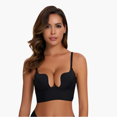 Komfit Stütz Bh | Super push up U-förmiger rückenfreier Bh