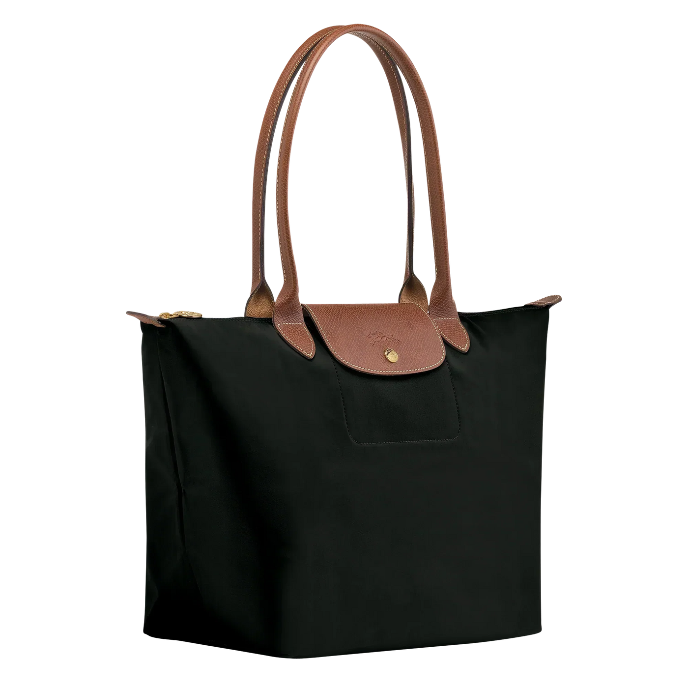 Brunhilde® | Große Le Pliage Tasche, Schwarz