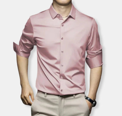 Herren Button Down Langarmhemd | Formell