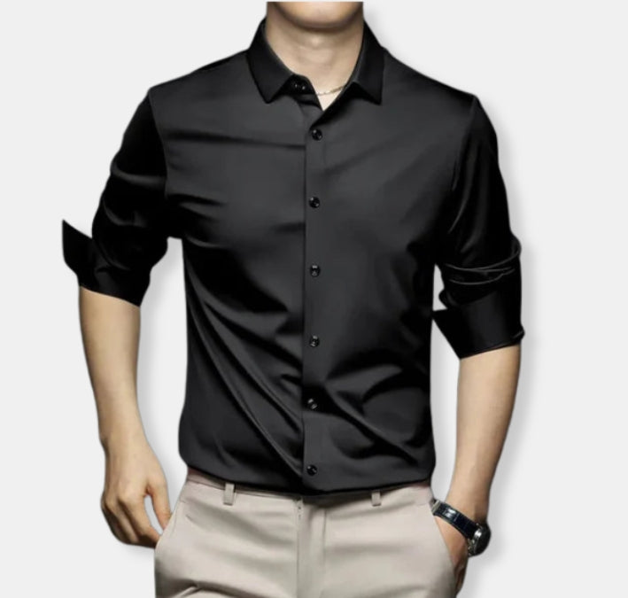 Herren Button Down Langarmhemd | Formell