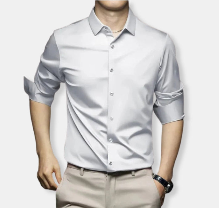 Herren Button Down Langarmhemd | Formell